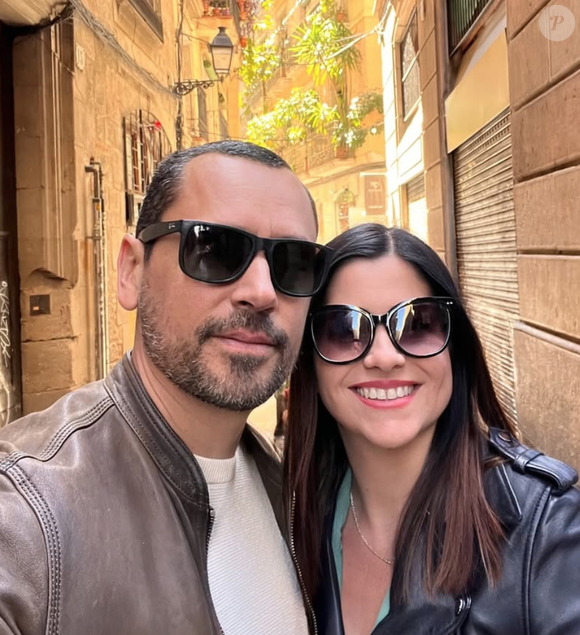 Delphine et Olivier Colas. Capture Instagram Familles Colas