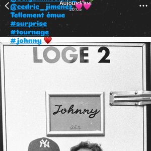 Laura Smet a pris la pose avec Benjamin Voisin, acteur principal du biopic de Johnny Hallyday, à une date très symbolique. Capture d'écran Instagram