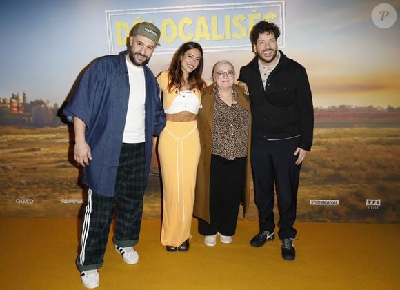 Ali Bougheraba, Vanessa Guide, Josiane Balasko, Redouane Bougheraba - Avant-Première du film "Délocalisés" à l'UGC Ciné Cité Bercy à Paris le 4 mars 2025. © Marc Ausset-Lacroix/Bestimage