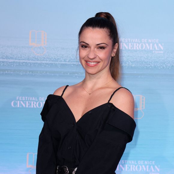 Denitsa Ikonomova - Tapis rouge lors de la 7ème édition du festival Cinéroman à Nice le 1er Octobre 2025. © Bebert-Jacovides/Bestimage