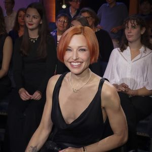 Exclusif - Natasha St-Pier lors de l'enregistrement de l'émission Le Grand Echiquier - Spécial Claude François présentée par C.Chazal et A.Manoukian et diffusée le 13 janvier sur France, à l'Opéra royal du château de Versailles, accompagné par l'Orchestre de l'Opéra Royal à Versailles, France, le 16 septembre 2025. Jack Tribeca/Bestimage