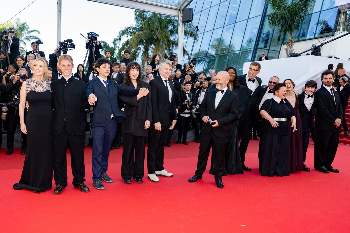 Photo : Léa Drucker, Valentin Campagne, Côme Peronnet, Mathilde Riu ...