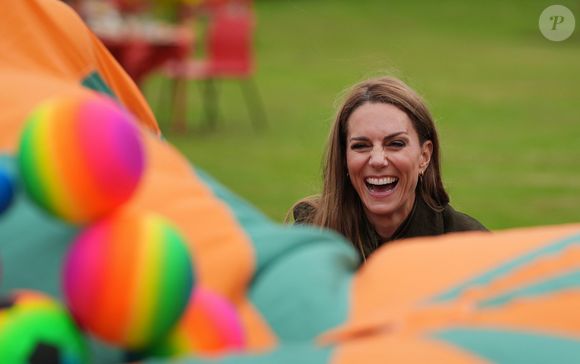 Kate Middleton au parc de Frogmore à Windsor, dans le Berkshire, lors du deuxième jour de la deuxième visite d'État du président américain Donald Trump au Royaume-Uni. © PA Photo/ Bestimage