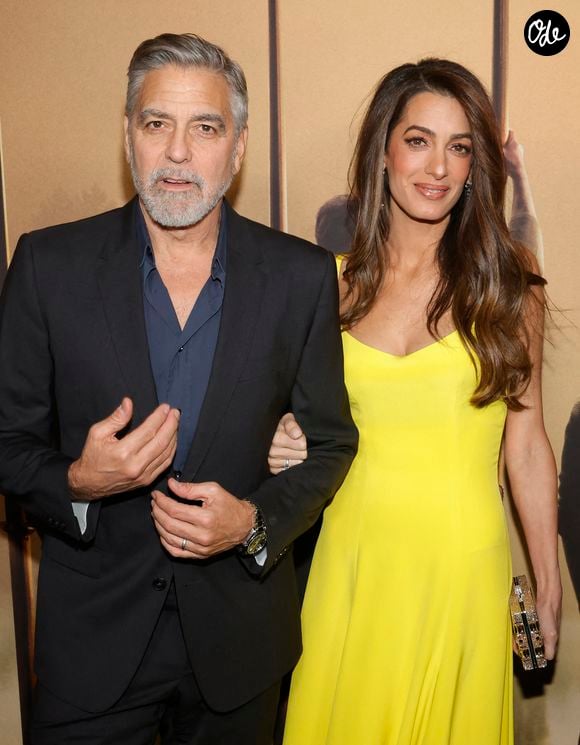 George Clooney et  Amal Clooney - Première du film "The Boys in The Boat" à Los Angeles, le 11 décembre 2023.
Photo Press Service / BESTIMAGE