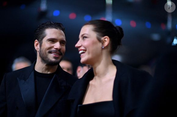 François Civil et Adèle Exarchopoulos lors de la 50ème cérémonie des César à l'Olympia le 28 février 2025 à Paris, France. Photo par Franck Castel/ABACAPRESS.COM
