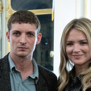Niels Schneider et Virginie Efira assistent à la cérémonie de remise des prix du cinéma français au ministère de la Culture à Paris, France, le 12 janvier 2023. Photo by Aurore Marechal/ABACAPRESS.COM