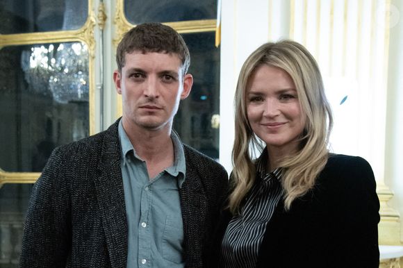 Niels Schneider et Virginie Efira assistent à la cérémonie de remise des prix du cinéma français au ministère de la Culture à Paris, France, le 12 janvier 2023. Photo by Aurore Marechal/ABACAPRESS.COM