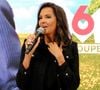 Karine Le Marchand est de retour aux commandes de cette 21e saison de "L'amour est dans le pré".

La présentatrice Karine Le Marchand interviewe le ministre de la Justice Gérald Darmanin depuis le plateau de M6 installé au Salon de l'agriculture à Paris, en France. Photo de Marie Hubert Psaila/ABACAPRESS.COM