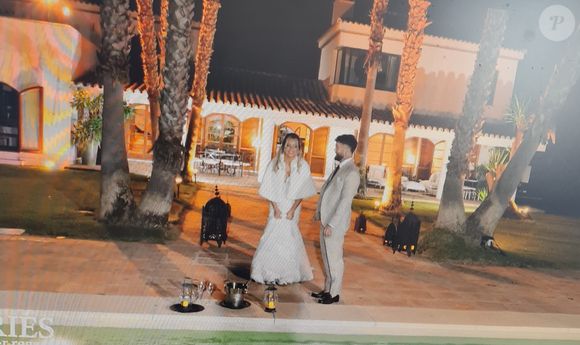 Mariage de Laury et Anthony lors de l'épisode de "Mariés au premier regard 2025" du 7 avril, sur M6