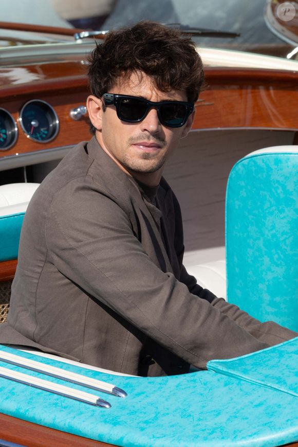 Charles Leclerc, le pilote monégasque de F1 durant la XVIIe Monaco Classic Week à Monaco organisée par le Yacht Club de Monaco le 14 septembre 2025. © Bruno Bebert / Bestimage