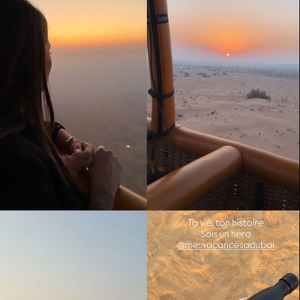 Une destination qu'elle ne pensait pas apprécier un jour.

Camille Santoro (Familles nombreuses) en vacances à Dubaï, le 15 octobre 2025 sur Instagram.