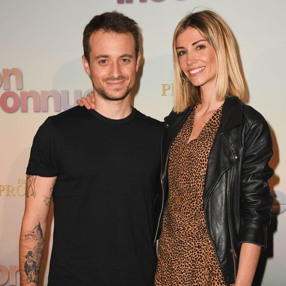 Hugo Clément et sa compagne Alexandra Rosenfeld (Miss France 2006) - Avant-première du film "Mon Inconnue" au cinéma UGC Normandie à Paris le 1er avril 2019. © Coadic Guirec/Bestimage