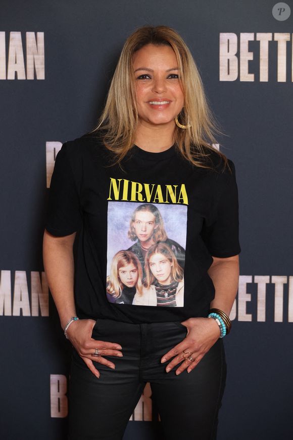 Severine Ferrer assiste à la première de Better Man au Grand Rex à Paris, France, le 13 décembre 2024. Photo par Jerome Dominé/ABACAPRESS.COM