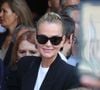 Laeticia Hallyday - Sorties des obsèques de Philippe Labro en l'église de Saint-Germain-des-Prés à Paris le 13 juin 2025. © Dominique Jacovides - Christophe Clovis / Bestimage