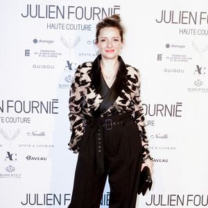 Charlie Bruneau - Photocall du défilé de mode Haute-Couture Julien Fournié à la Salle Gaveau lors de la Fashion Week Printemps-été 2023 de Paris, France, le 24 janvier 2023. © Christophe Clovis/Bestimage