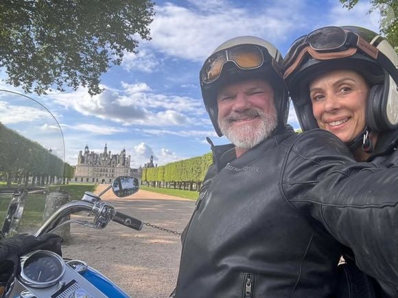 Philippe Etchebest et sa femme Dominique sur Instagram, photo publiée le 11 août 2025.