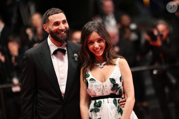 Karim Benzema et Lyna Khoudri assistent au tapis rouge de "13 Jours 13 Nuits" lors de la 78ème édition du Festival de Cannes au Palais des Festivals le 23 mai 2025 à Cannes, France. Photo de Jerome Domine/ABACAPRESS.COM