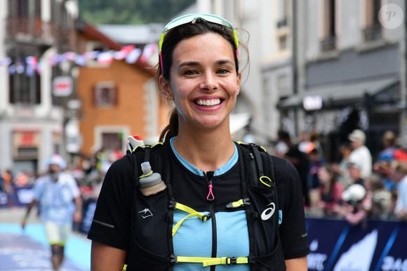 Exclusif - Marine Lorphelin (Miss France 2013) participe et finit la course MCC, 40 kms et 2300m de dénivelé positif, en marge de l'Ultra Trail du Mont Blanc (UTMB) à Chamonix le 26 août 2024.

© Romain Doucelin / Bestimage