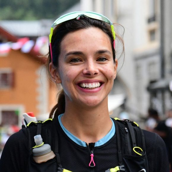 Exclusif - Marine Lorphelin (Miss France 2013) participe et finit la course MCC, 40 kms et 2300m de dénivelé positif, en marge de l'Ultra Trail du Mont Blanc (UTMB) à Chamonix le 26 août 2024.

© Romain Doucelin / Bestimage