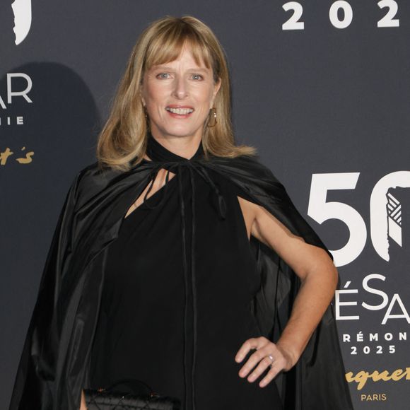 Karin Viard au photocall du dîner de la 50ème édition de la cérémonie des César au Fouquet's à Paris, France, le 28 février 2025.

© Coadic Guirec/Bestimage