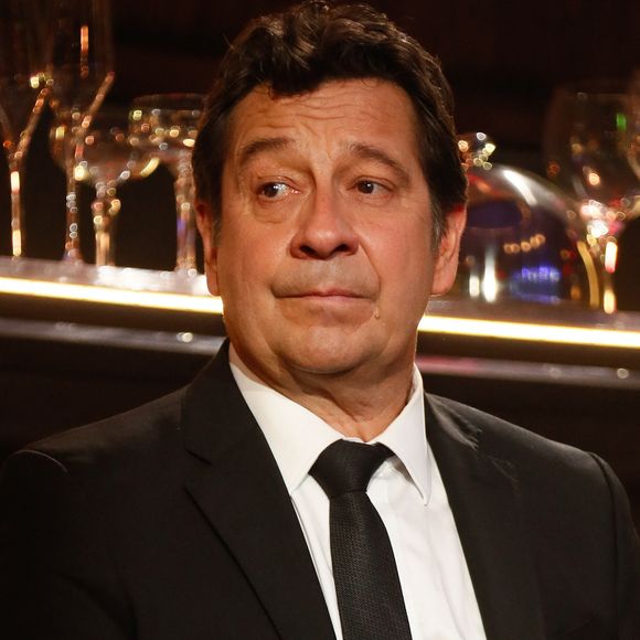 Laurent Gerra lors de l'enregistrement de l'émission "Laurent Gerra, l'anniversaire événement" présentée par S.Bern et qui sera diffusée le 7 juin 2025 sur France 2, au théâtre Marigny, à Paris, France, le 28 avril 2025. © Clovis-Moreau/Bestimage