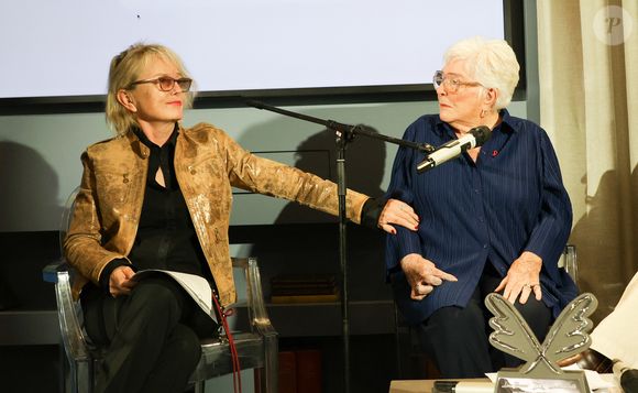 Exclusif - Claude Chirac, Line Renaud - 7ème remise du prix "Fonds de dotation Line Renaud-Loulou Gasté" pour la recherche médicale à la Maison de la Recherche à Paris le 17 novembre 2025. © Coadic Guirec/Bestimage