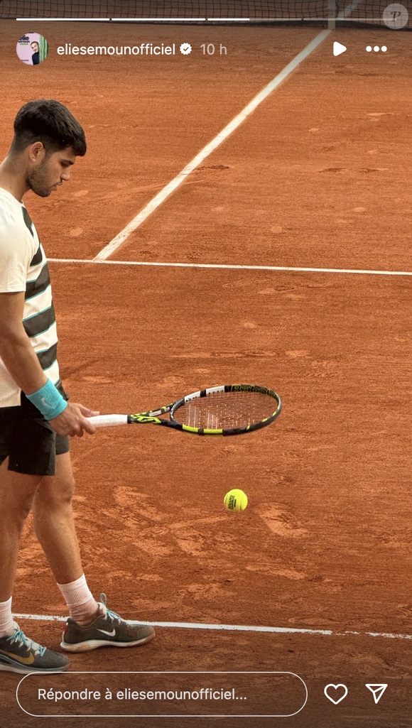 Elie Semoun à assisté à la finale hommes de Roland-Garros le 8 juin 2025.