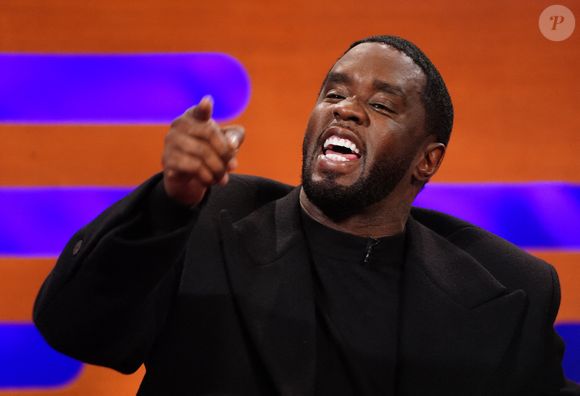 Sean Diddy Combs pendant le tournage du Graham Norton Show au BBC Studioworks 6 Television Centre, Wood Lane, Londres, photo par Ian West/PA Wire.