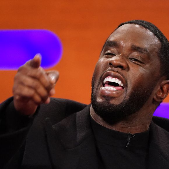 Sean Diddy Combs pendant le tournage du Graham Norton Show au BBC Studioworks 6 Television Centre, Wood Lane, Londres, photo par Ian West/PA Wire.