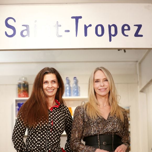 Tonya Kinzinger et Adeline Blondieau lors de l'inauguration de l'exposition "Sous le soleil" au musée de la gendarmerie à Saint-Tropez, le 1er avril 2023. 

Photo : Philipe Arnassan / Nice Matin / Bestimage