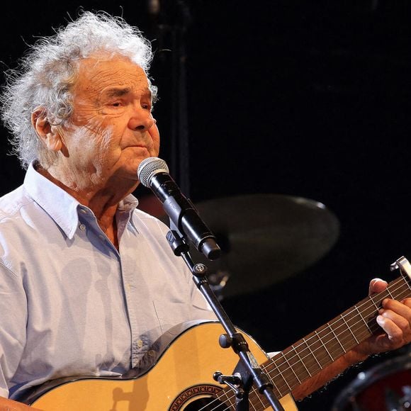 Pierre Perret en concert au 25eme festival Bastid'Art de Miramont de Guyenne (47), le 4 aout 2019 - Photo by Simonet/ANDBZ/ABACAPRESS.COM