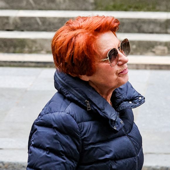 Véronique Genest - Arrivées aux obsèques de C.Laborde en l’église Saint-Roch à Paris, le 6 février 2025. Décédée le 28 janvier 2025 à l'âge de 73 ans, l'ancienne présentatrice météo de TF1 (1988 - 2017) était atteinte de la maladie neurodégénérative à corps de Lewy. 
© Jacovides - Moreau / Bestimage