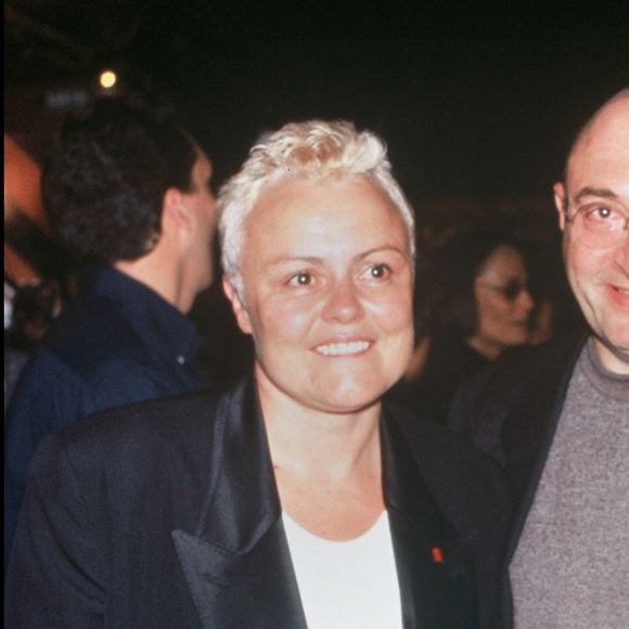Archives : Catherine Lara et Muriel Robin en 1996 à l'Olympia @BALDINI / BESTIMAGE