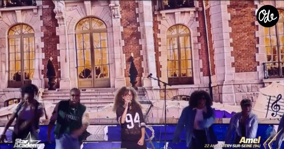 Amel sur le plateau de la "Star Academy" 10 octobre 2026 TF1