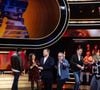 Six personnalités s'affrontent.
Exclusif - Bruno Guillon, Lola Dubini, Bruno Solo, Gil Alma, Max Boublil, Anne Roumanoff, Florent Peyre lors de l'enregistrement de l'émission "Qui Ment?" présentée par B.Guillon et diffusée le 23 juillet 2026 sur France 2, à Saint-Denis, Seine Daint-Denis, France, le 24 novembre 2025. © Jeremy Melloul/Bestimage