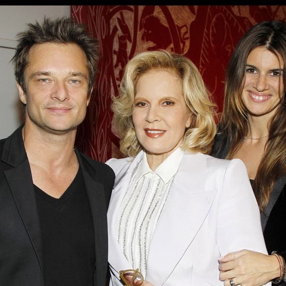 Archives : David Hallyday, Sylvie Vartan et Alexandra Pastor à la salle Pleyel à Paris en 2011 © AGENCE / BESTIMAGE