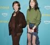 mais désormais, elle partage l'heureuse nouvelle aux yeux de tous !

Lou de Laâge (enceinte), Charlotte Gainsbourg à la première de la série "Etoile" de Prime Video à la Galerie Bourbon à Paris le 23 avril 2025.

© Coadic Guirec / Bestimage
