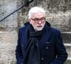 Pascal Praud - Sortie des obsèques de C.Laborde en l’église Saint-Roch à Paris, le 6 février 2025. Décédée le 28 janvier 2025 à l'âge de 73 ans, l'ancienne présentatrice météo de TF1 (1988 - 2017) était atteinte de la maladie neurodégénérative à corps de Lewy.
© Jacovides - Moreau / Bestimage