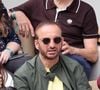 Michel Ferracci dans les tribunes lors des Internationaux de France de Tennis de Roland Garros.
Photo : Dominique Jacovides / Bestimage
