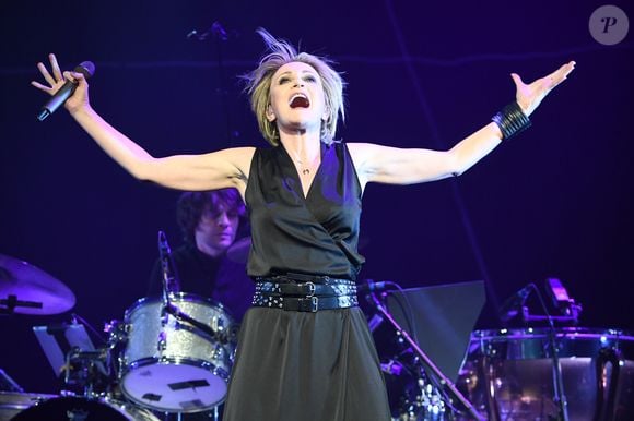 Patricia Kaas en concert à la Salle Pleyel à Paris, le 26 Janvier 2017. © Lionel Urman/Bestimage
