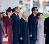 Si Harry a récemment évoqué sa volonté de réconciliation avec son père le roi Charles III, un autre élément est au coeur des préoccupations de la famille royale britannique
Le prince William, prince de Galles, Catherine (Kate) Middleton, princesse de Galles, le roi Charles III d'Angleterre,son Altesse l'Émir Cheikh du Qatar Tamim bin Hamad Al Thani et son Altesse Sheikha Jawaher Bint Hamad Bin Suhaim Al Thani lors de la cérémonie de bienvenue pour la visite d'État de l'émir du Qatar Tamim ben Hamad Al-Thani à Londres, Royaume Uni. © GoffPhotos/Bestimage
