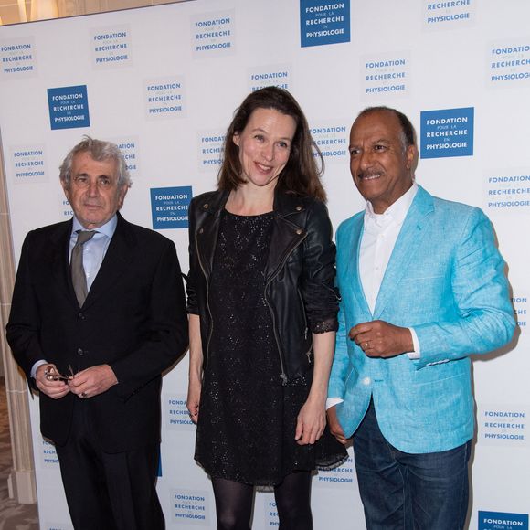 Michel Boujenah, invité et Pascal Legitimus lors du Gala des Stethos D'Or 2023 à l'Hôtel George V le 27 mars 2023. Photo par Aurore Marechal/ABACAPRESS.COM