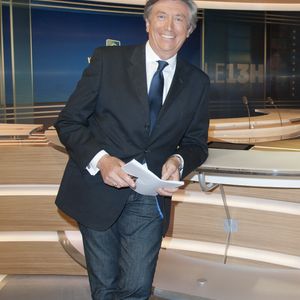 Exclusif - Jacques Legros sur le plateau du Journal de TF1 le 30 avril 2015
Pierre Perusseau / Bestimage