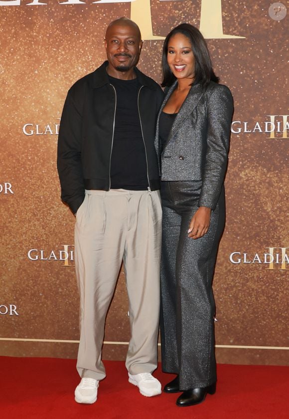 Harry Roselmack et Jennifer Galap - Avant-première du film "Gladiator 2" au cinéma Pathé Palace à Paris le 10 novembre 2024.

© Coadic Guirec / Bestimage