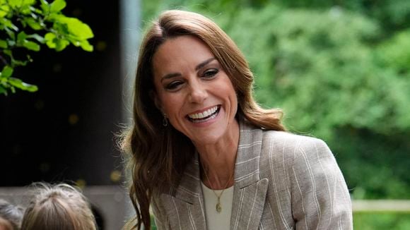 Kate Middleton en immersion avec des enfants : la princesse de Galles rayonne avec élégance en Italie