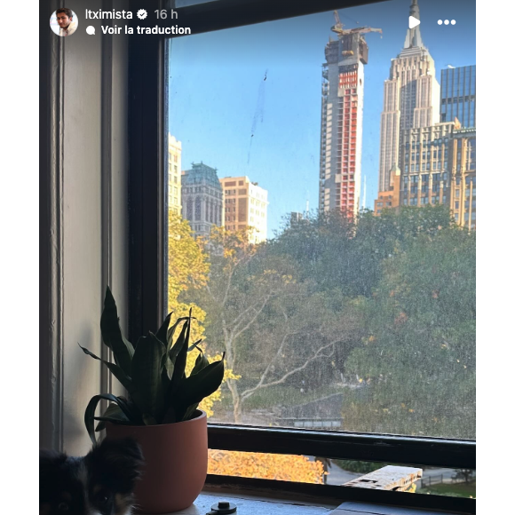 Tximista Lizarazu jouit d’un superbe appartement avec vue sur l’Empire State Building et le parc de Madison Square