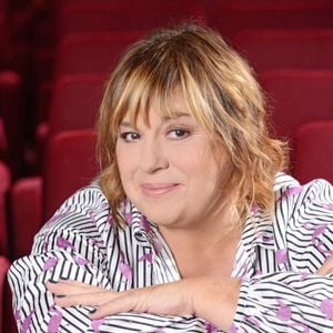 Michele Bernier et sa fille Charlotte Gaccio posant au Théâtre des Variétés à Paris, France, le 23 janvier 2019. Photo by Pascal Baril/ABACAPRESS.COM