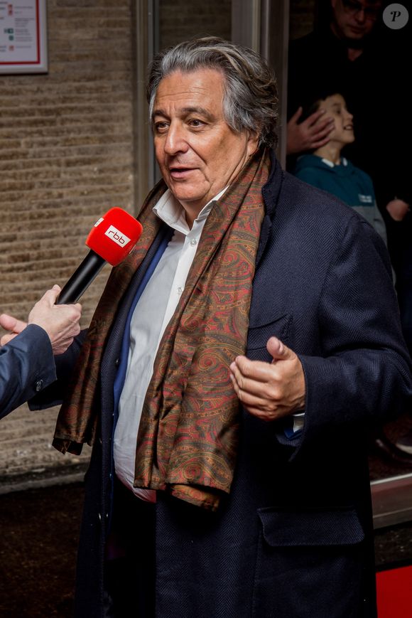 Christian Clavier à la  première de "Monsieur Claude 2" au Kino International à Berlin le 2 avril 2019.
Crédit : AGENCE / BESTIMAGE