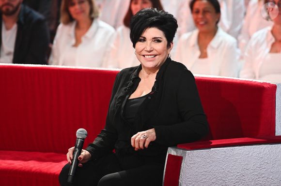 Exclusif - Liane Foly lors de l'enregistrement de l'émission Vivement dimanche au studio Rive Gauche, présentée par Michel Drucker. © Guillaume Gaffiot/Bestimage