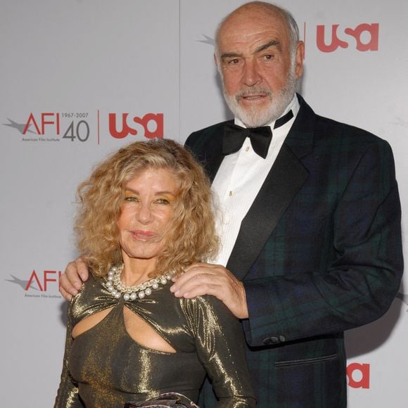 Sean et Micheline Connery au Kodak Theatre à Hollywood, Los Angeles, le 7 juin 2007. Photo par Lionel Hahn/ABACAPRESS.COM